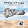 SEEKWAY Barefoot Water Shoes for Kids – Wide Toe Box and Quick-Dry Sand Shoes Toddler for Hiking Swim Beach Pool Kayak Sport Accessories, Camping Essentials Non-Slip for Boys Girls Sizes(4c-203 Light Gray)